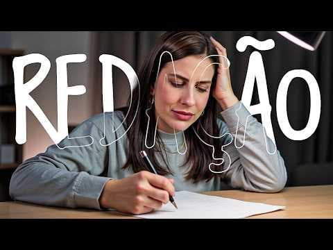 Thumbnail da aula: PARE DE ENCHER LINGUIÇA NA REDAÇÃO