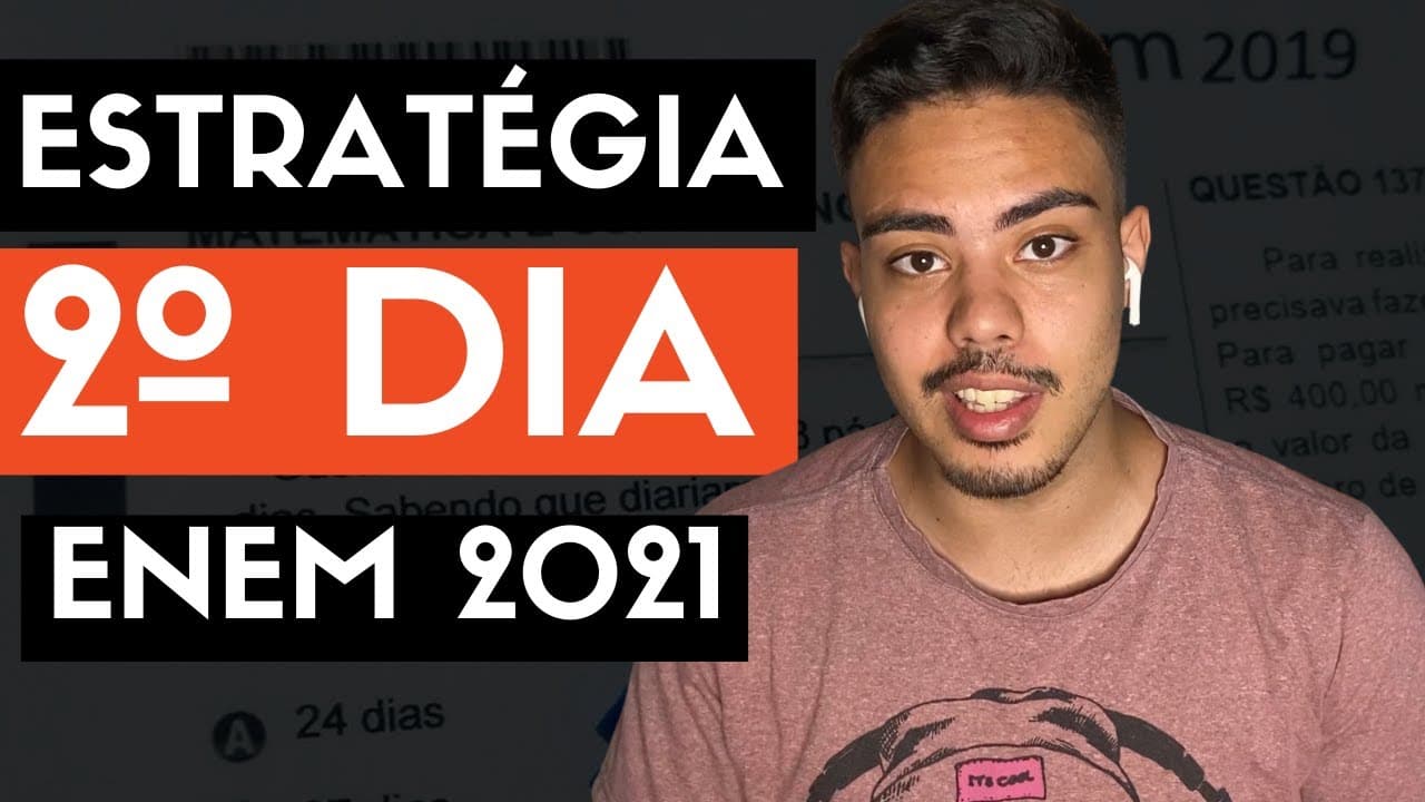 Thumbnail: ESTRATÉGIA PARA O SEGUNDO DIA ENEM (Matemática e Natureza)