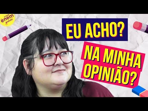 Thumbnail da aula: DICAS DE LINGUAGEM E VOCABULÁRIO PARA A REDAÇÃO DO ENEM: Norma Padrão e Impessoalidade