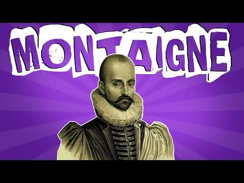 Thumbnail da aula: MICHEL DE MONTIAGNE E A SUBJETIVIDADE DO PENSAMENTO