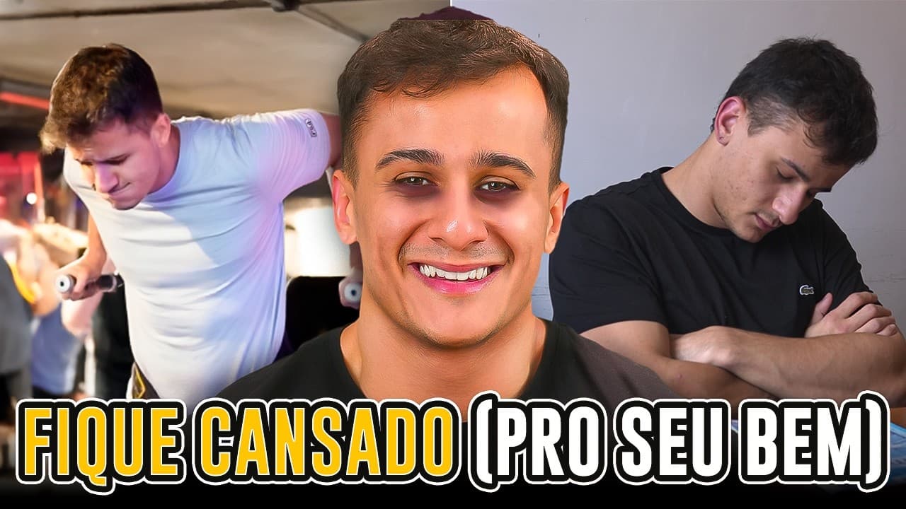 Thumbnail: FICAR CANSADO É O MELHOR REMÉDIO PRA SUA ANSIEDADE