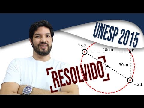 Thumbnail da aula: Resolução Unesp 2015 Eletromagnetismo