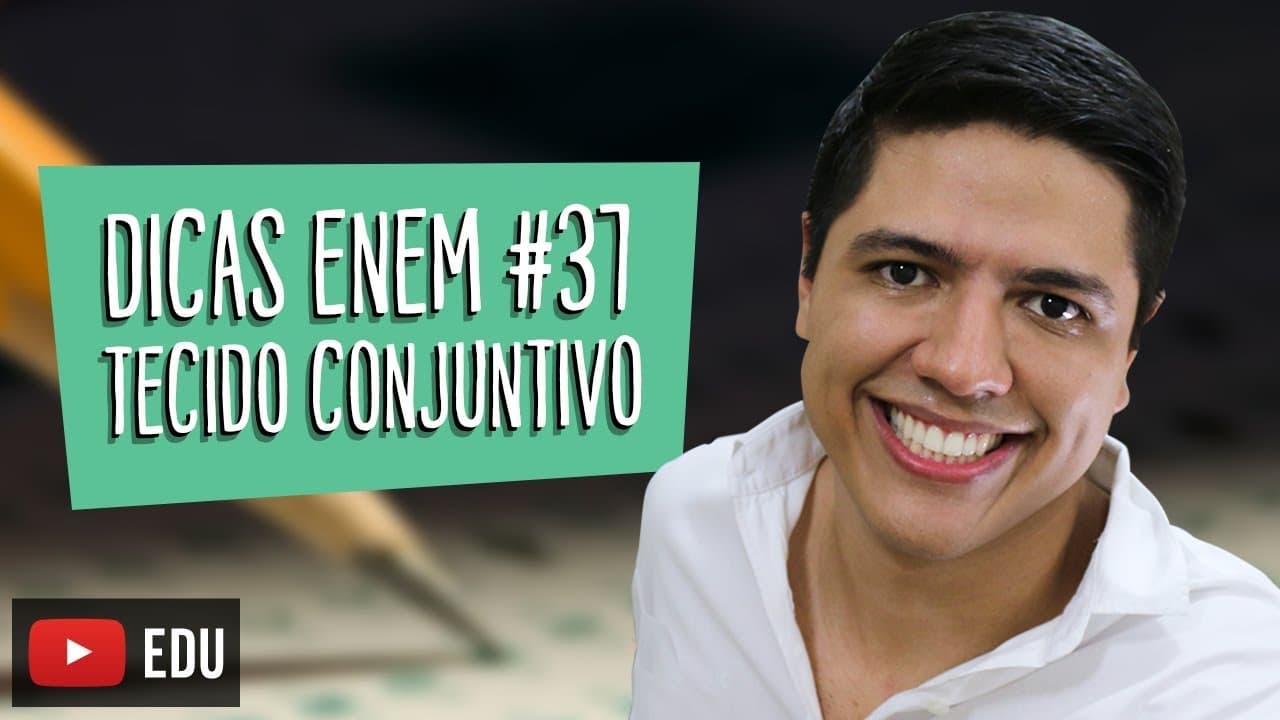 Thumbnail: TECIDO CONJUNTIVO - HISTOLOGIA - DICA ENEM BIOLOGIA #37 - Prof. Kennedy Ramos
