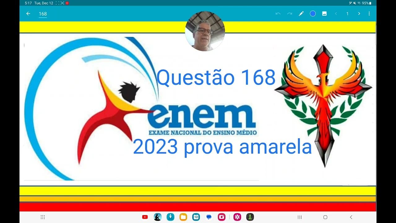 Thumbnail: ENEM 2023 questão 168, As características culturais variam de povo para povo. Há notícias de um povo