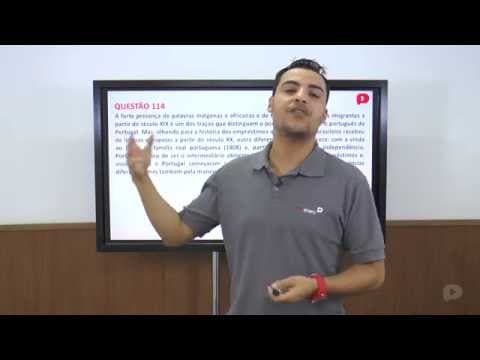 Thumbnail da aula: Q.114-ENEM 2014-Códigos, Linguagens e suas tecnologias (Rosa)