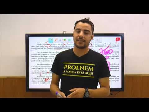 Thumbnail da aula: Redação - Competências da redação no ENEM e correção dirigida