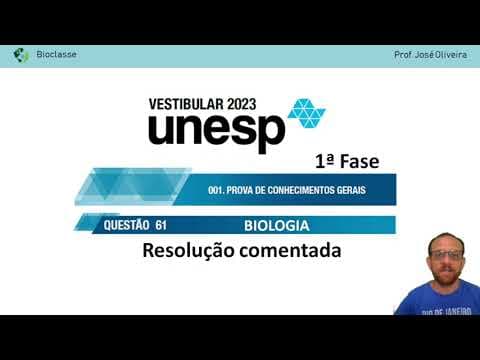Thumbnail da aula: Questão 61 Biologia UNESP 2023