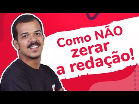 Thumbnail da aula: NÃO COMETA ESSES ERROS NA REDAÇÃO | ProEnem
