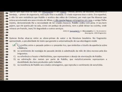 Thumbnail da aula: QMágico - Enem 2010 Questão 129