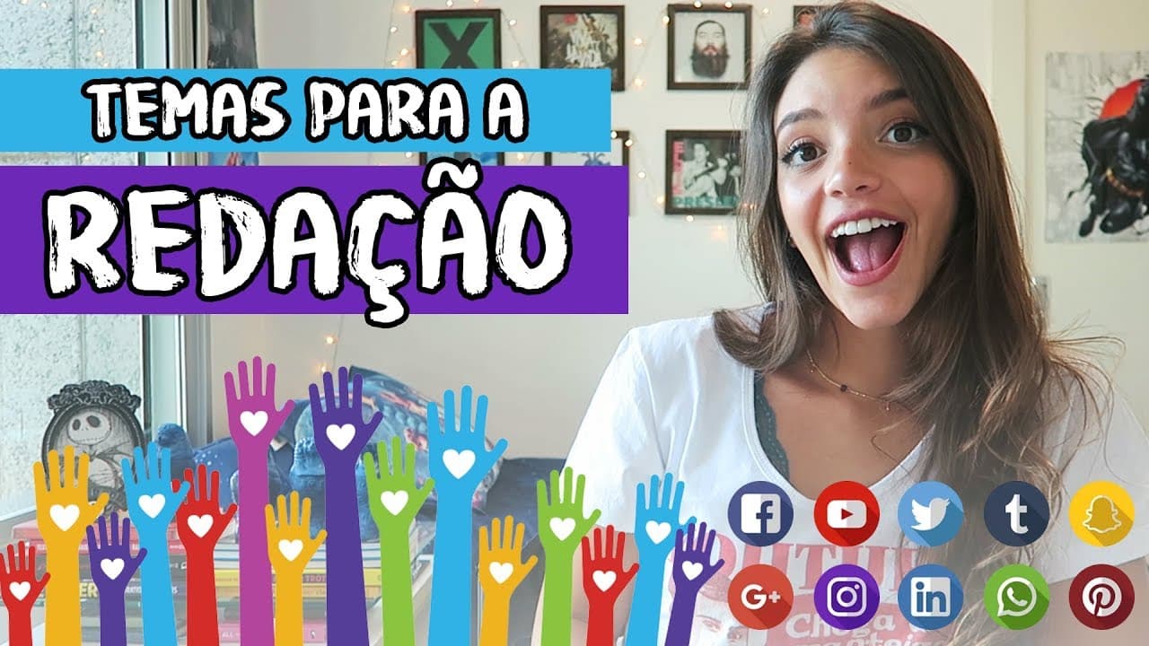 Thumbnail: TEMAS PARA A REDAÇÃO 2018 - parte 4 (porque são MUITOS)
