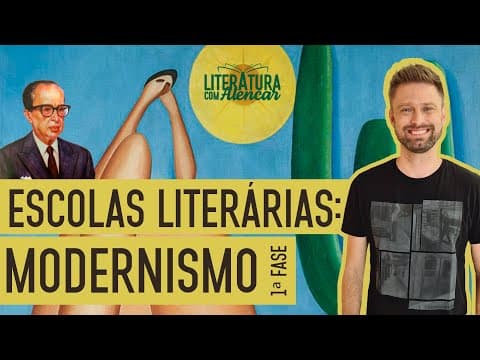 Thumbnail da aula: 1ª fase do MODERNISMO NO BRASIL | Escolas Literárias