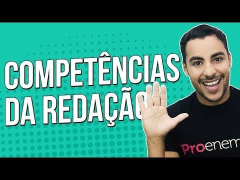 Thumbnail da aula: QUAIS SÃO AS COMPETÊNCIAS DA REDAÇÃO DO ENEM? | Prof. Romulo Bolivar
