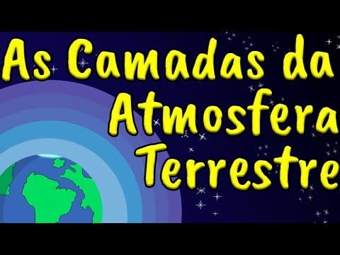 Thumbnail da aula: As 5 camadas da atmosfera terrestre - Entenda e Decore fácil!