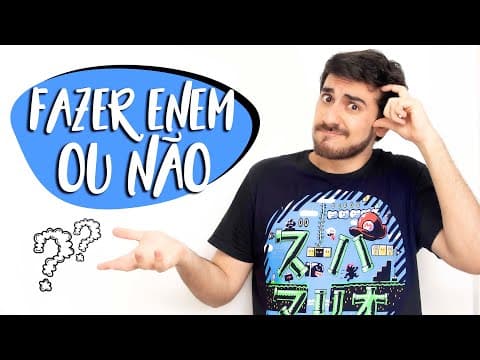 Thumbnail da aula: FAZER ENEM AINDA VALE A PENA? Umberto Mannarino