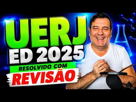 Thumbnail da aula: UERJ ED 2025 Questão 08 Em um experimento para aplicar os conceitos de isomeria e reações orgânica