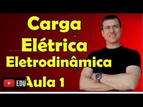 Thumbnail da aula: Carga Elétrica - Eletrodinâmica - Aula 1 - Prof. Marcelo Boaro