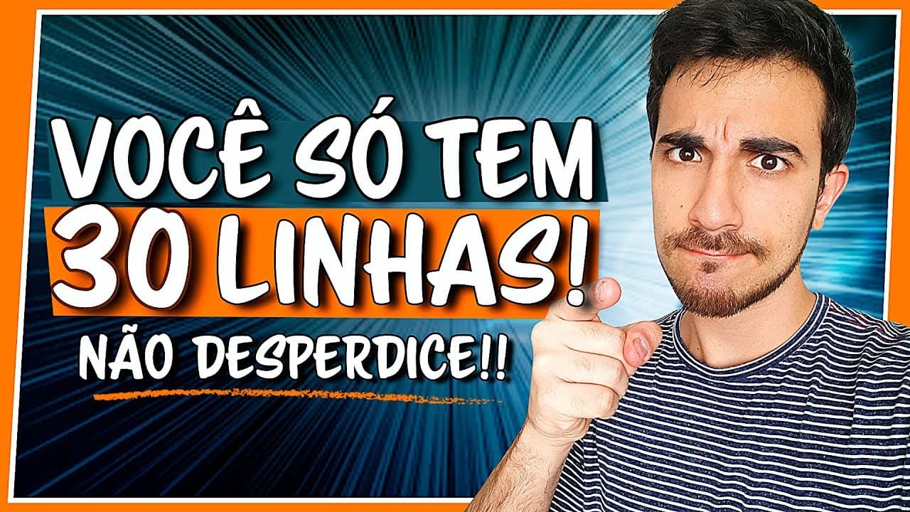 Thumbnail: REDAÇÃO: Como escrever MELHOR em MENOS LINHAS