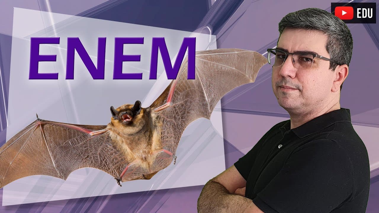 Thumbnail: Enem Digital 2020 e a ecolocalização/biossonar de morcegos e de golfinhos