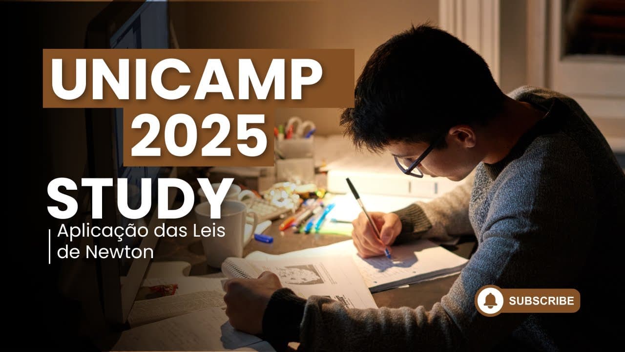 Thumbnail: Resolução - UNICAMP  2025 - Questão 10  #unicamp #física #vestibular