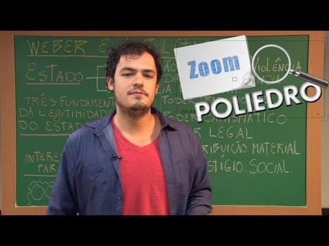 Thumbnail da aula: Videoaulas Poliedro | Enem | Weber e a Política