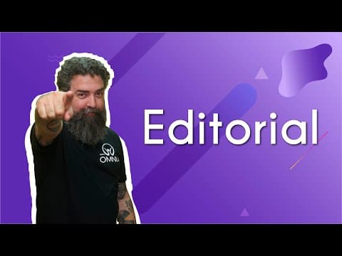 Thumbnail da aula: Editorial | Gêneros textuais - Brasil Escola