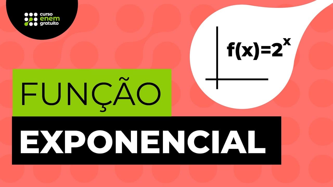 Thumbnail: FUNÇÃO EXPONENCIAL - GRÁFICOS | Matemática para o Enem | Lucas Borguezan