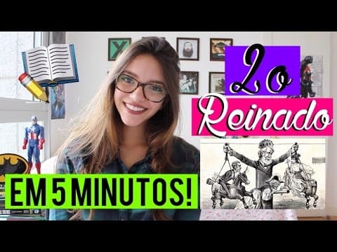 Thumbnail da aula: Segundo Reinado em 5 MINUTOS! - (50 minutos em 5) Débora Aladim
