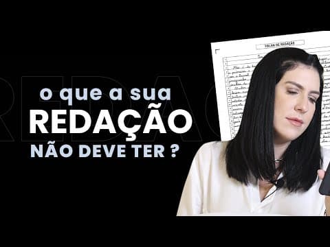 Thumbnail da aula: O que NÃO fazer na sua redação do Enem | Luma por aí