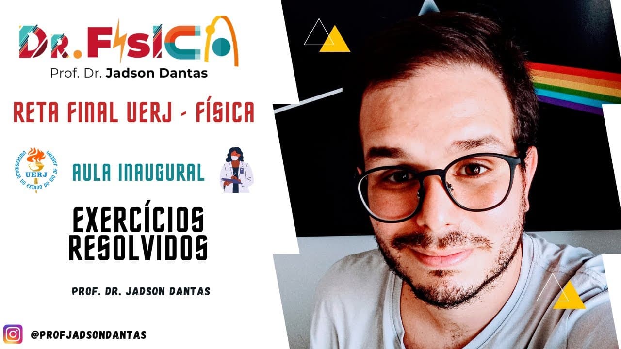 Thumbnail: Aula de Exercícios de Física para a  UERJ