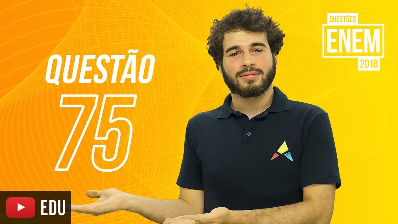 Thumbnail: ENEM 2018 | Democracia moderna | Questão 75 (caderno amarelo)