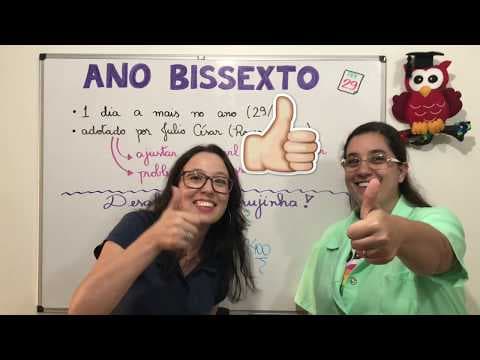 Thumbnail da aula: ANO BISSEXTO - Professora Angela e Professora Renata do canal Eu adoro ciência
