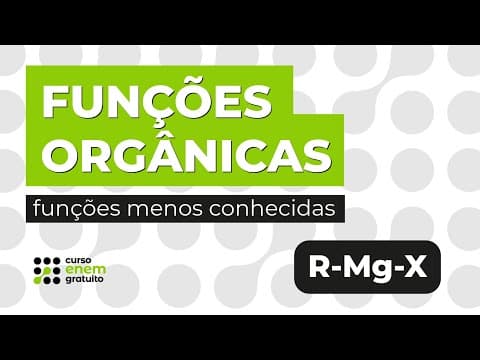 Thumbnail da aula: FUNÇÕES ORGÂNICAS: funções menos conhecidas | Química para o Enem | Felipe Sobis