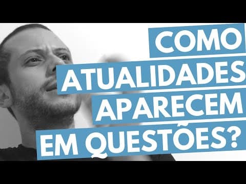 Thumbnail da aula: COMO AS ATUALIDADES CAEM NA UERJ?