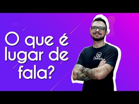 Thumbnail da aula: O que é lugar de fala? - Brasil Escola