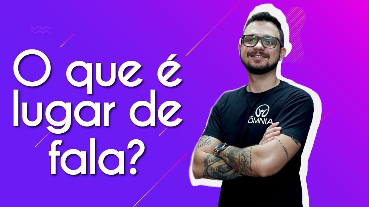 Thumbnail: O que é lugar de fala? - Brasil Escola