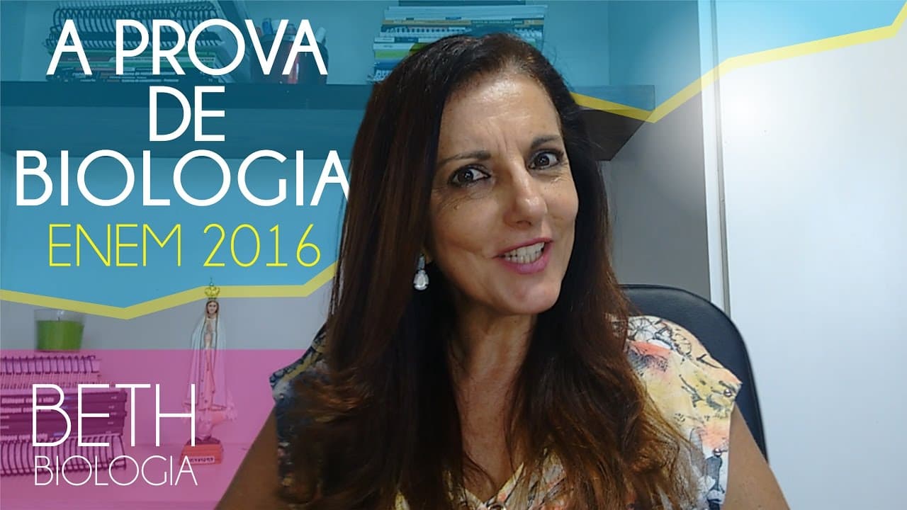 Thumbnail: CORREÇÃO DA PROVA DE BIOLOGIA - ENEM 2016
