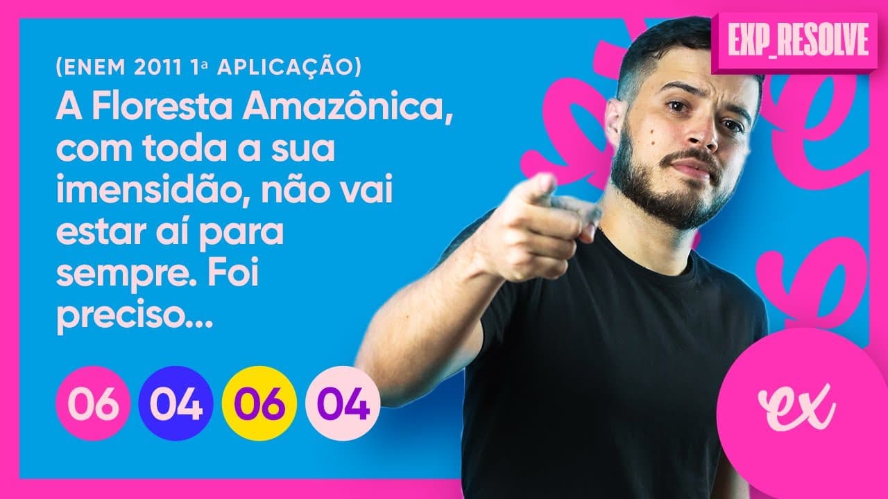 Thumbnail: A FLORESTA AMAZÔNICA, COM TODA A SUA IMENSIDÃO, NÃO VAI ESTAR AÍ PARA (...) | IMPACTOS AMBIENTAIS
