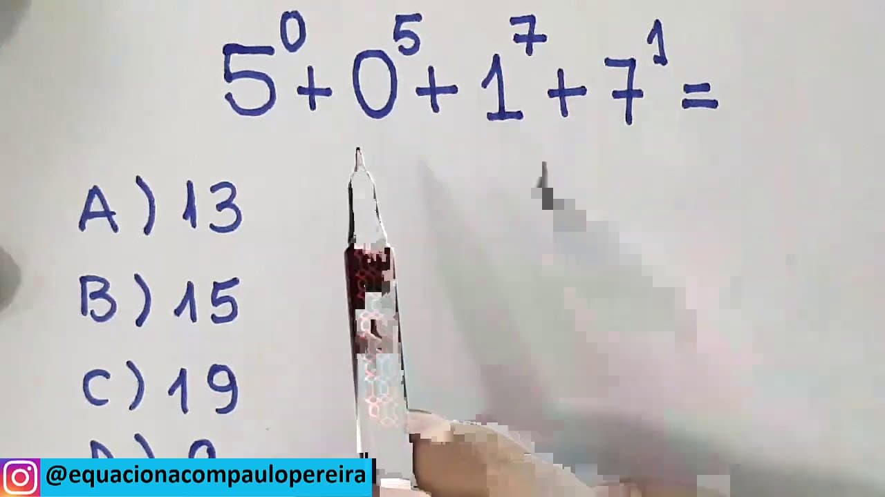 Thumbnail: 🔥 HELP MATEMÁTICA BÁSICA - Expressão numérica #84