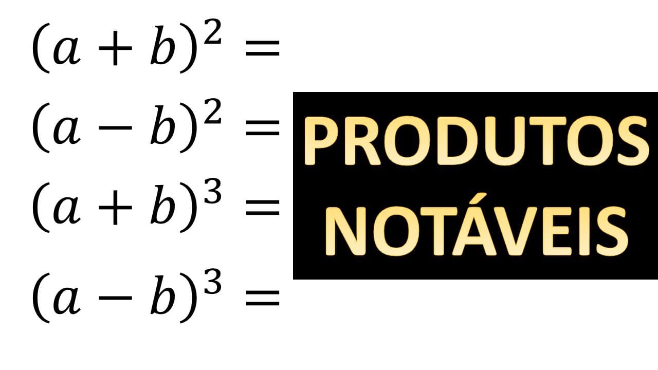 Thumbnail: Produtos notáveis - Regra prática