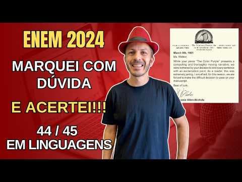 Thumbnail da aula: ENEM 2024: March 9th, 1981Ms. Walker, While your piece "The Color Purple" presents a