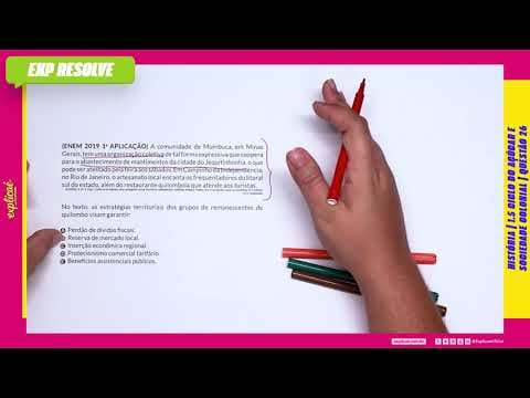 Thumbnail da aula: A COMUNIDADE DE MUMBUCA, EM MINAS GERAIS, TEM UMA (...) | CICLO DO AÇÚCAR E SOCIEDADE COLONIAL