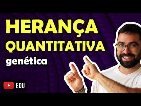 Thumbnail da aula: Herança Quantitativa - Aula 13 - Módulo II: Genética | Prof. Gui
