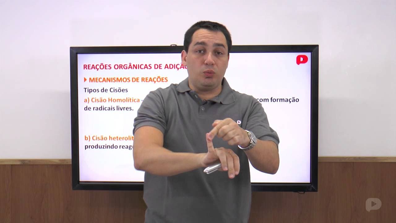Thumbnail: Química - Reações orgânicas - Adição - Parte 1