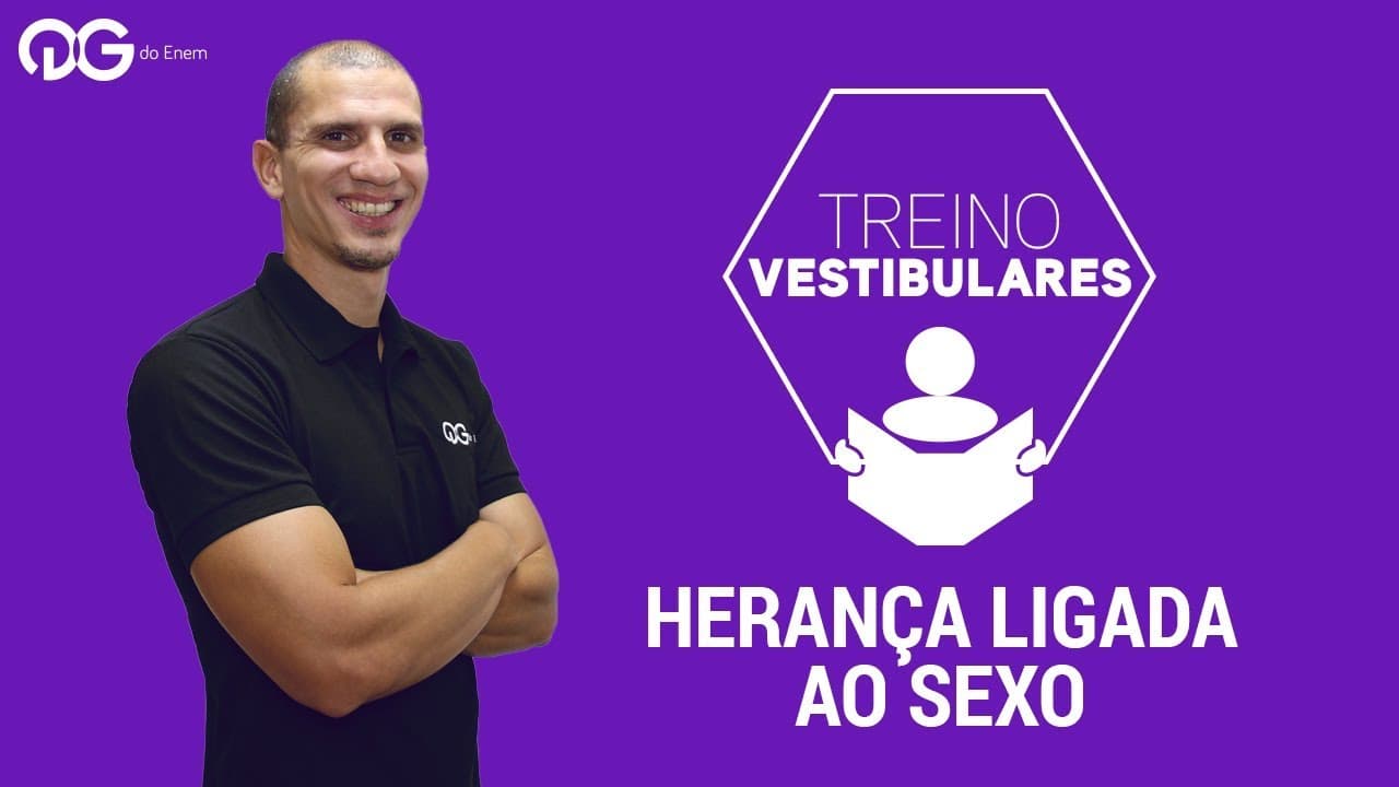Thumbnail: Treino Vestibulares UECE 2019: Herança Ligada ao Sexo | Biologia