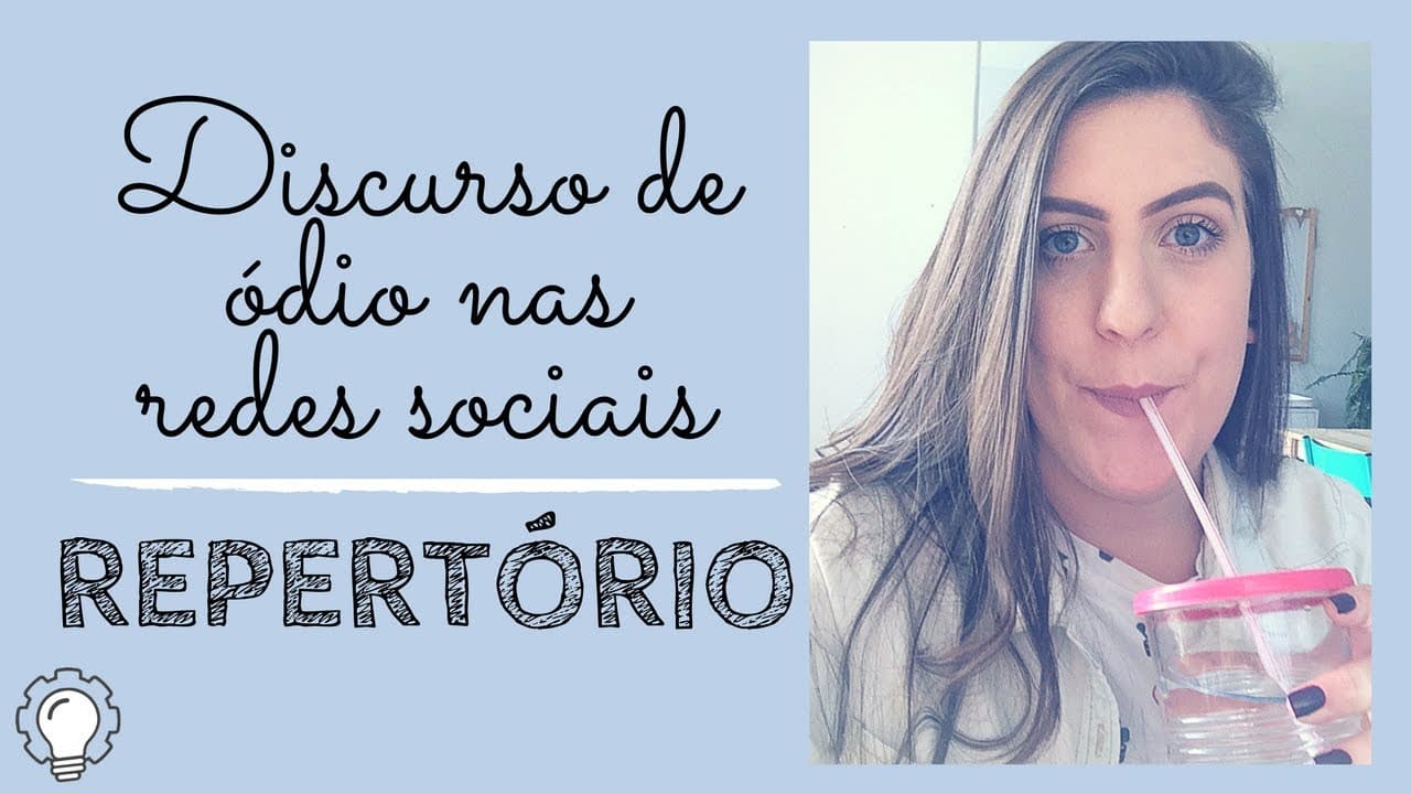 Thumbnail: E se cair DISCURSO DE ÓDIO na redação do Enem?
