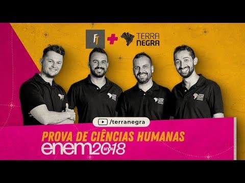 Thumbnail da aula: ENEM 2018 | Comentário Ciências Humanas | Collab com Terra Negra
