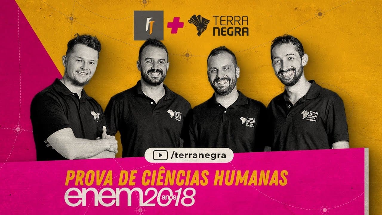 Thumbnail: ENEM 2018 | Comentário Ciências Humanas | Collab com Terra Negra