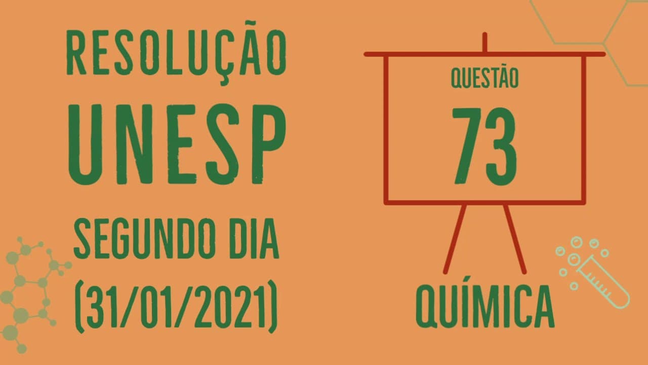 Thumbnail: Unesp 2021 | Segundo Dia | Questão 73