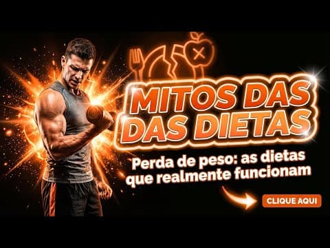 Thumbnail da aula: Mitos sobre Dietas | Perda de peso: as dietas que realmente funcionam