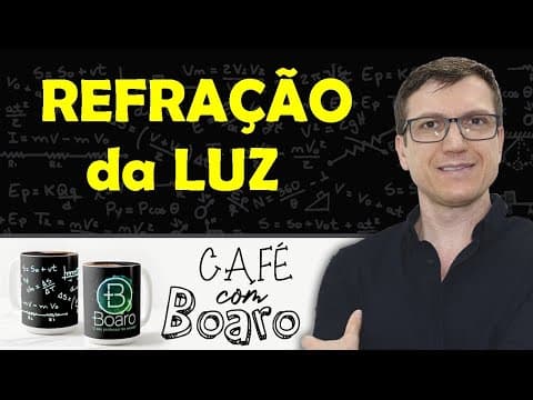 Thumbnail da aula: REFRAÇÃO DA LUZ - Óptica - EXERCÍCIOS para REVISÃO de FÍSICA - EXC004